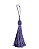 Tassel Seda Lilás 10cm - Imagem 1