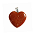 Pingente de Coração de Pedra Natural 2,5 × 2,2 cm - Imagem 4