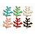 Pingente Coral Colorido - Imagem 1