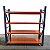 Estante Prateleira em Aço Reforçado 200X60X200cm - Capacidade 2000kg (500kg por nível) - Imagem 4