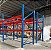 Porta Paletes em Aço - 2,5m de Altura x 2,3m de Comprimento x 1,00m de Profundidade - 2 Níveis, 1000kg por Nível - Imagem 4