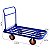 Carrinho Plataforma De Carga Portátil Dobrável Em Aço 550kg - Imagem 7