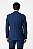 Terno Azul Marinho Quadriculado Slim Fit Elemento - Imagem 2