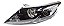 Farol Principal Sportage 11 12 13 14 15 16 Le Led - Imagem 1
