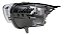 Farol Principal Ka 19 20 21 Ld Titanium Preto Com Aro Cromad - Imagem 3