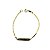 Pulseira Feminina Dourada com Plaquinha - Manini Semijoias - Imagem 1
