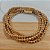 Pulseira de bolinhas banhado a ouro - Imagem 1