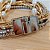 Pulseira banhado a ouro e rodio - Imagem 3