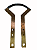 Pinça Slit Sealer Meia Lua Soldada Suporte Longo PF005 - Imagem 2