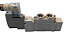 Válvula 5 Vias 2 Posições SMC Direcional Solenoide 1/4" - Imagem 1