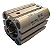 Cilindro 25 x 15 Compacto Dupla Ação SMC CD55B25 - 15 - Imagem 1