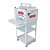 Cilindro Laminador de Massa Pão Elétrico Profissional Com Pé Rolo 40 Cm GPANIZ CL390 - Imagem 1