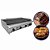 Char Broiler a Gás Industrial Inox Parrilha com Grelha de Ferro 1,20M para Hamburgueria e Restaurante Venâncio - Imagem 1