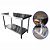 Mesa Aço Total Inteira Inox Industrial Bancada De Apoio 1,2 Metro - Sebem - Imagem 1