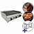 Kit Char Broiler a Gás Profissional Grelha Dupla Para Churrasco 90cm + Cavalete de Apoio Venâncio - Imagem 2