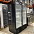 Geladeira Frizer Expositor Expositora Refrigerador para Bebidas 2 Portas Vidro Preto Usado - Imagem 2