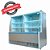 Balcão Vitrine Expositor Quente e Frio para Salgados e Bebidas Gelopar Usado Seminovo - Imagem 1