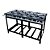 Fogão Industrial 8 Bocas Profissional Ferro Fundido 4 Queimadores Duplos Ferro 30x30 Sebem - Imagem 3