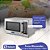 Forno Microondas Finisher 1000W Industrial Profissional 34 Litros 220V Prática - Imagem 2
