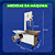 Máquina De Serra Fita Para Carne Com Moedor Profissional 2,06m Motor 1/2cv Sebem - Imagem 4