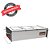 Buffet de Mesa Aquecido Inox 3 Cubas Tampa Inox 220V BTME-3 Usado - Imagem 1