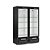 Expositor Freezer Vertical Porta Vidro Vitrine Congelados -20°C 2 Portas Conveniência GCVC 950 Gelopar - Imagem 2