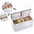 Freezer Frizer Congelado Horizontal Grande 2 Tampas/Portas -20°C 500 Litros Gelopar GHBS510 - Imagem 1