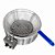 Fritador Tacho Elétrico Industrial Pequeno Pasteleiro Pastel com Peneira/Cesto 3 Litros Inox Sebem - Imagem 6