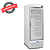 Freezer Vertical 497L Porta de Vidro 220V VF50F Metalfrio Usado - Imagem 1