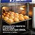 Forno Assador Elétrico Padaria Industrial Grande Turbo Vapor 16 Níveis Sebem - Imagem 6