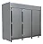 Câmara Fria Geladeira Frigorífico Grande para Açougue Carne 3 Portas 1000Kg 3000L Frilux RF-058 - Imagem 1