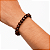 Kit 3 Pulseiras Madeira Natural 8mm – Unissex, Artesanal - Imagem 3