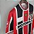 CAMISA RETRO SP BRANCA MOTOROLA 1999 LISTRADA MASCULINA - Imagem 4