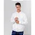 Jaqueta Branca Masculina Couro Ecológico Premium Slim Inverno Casual - Imagem 1