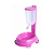 Bebedouro Lambe Lambe Automático Pop Star Rosa para Cães e Gatos 1 Litro - Imagem 1