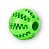 Brinquedo Bola Interativa Cães Porta Ração Petiscos Verde - Imagem 1