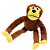 Brinquedo Macaco Pelúcia C/ Som - Imagem 1