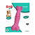 Brinquedo Odontopet Osso Júnior Rosa para Cães Filhotes - Imagem 1
