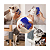 Brinquedo para Gato Coçador Escova com Catnip Massageadora Canto de Parede - Imagem 2