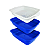 Sanitário Inteligente Multi-Camadas Azul - Imagem 1