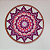 Mandala Intuição  40cm  (Crochê)  Roxa - Imagem 1