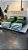 Conjunto Puff M Standard + 2 Peseiras + 2 Almofadas Verde 333 e Acessórios verdes litrados - Imagem 2