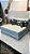 Futon Smooth Duplo Cinza + Acessorios - Imagem 8