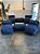 Conjunto Puff M Standard Azul Marinho  + 2 Peseiras + 4 Almofadas - Imagem 3