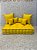 Futon Turco Amarelo + Almofadas - Imagem 3