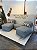 Conjunto Puff G PREMIUM + 1 Peseira + 1 Almofada cor cinza - Imagem 1