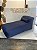 Puff Chaise Premium Azul Marinho - Imagem 1