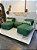 Conjunto Puff G PREMIUM + 1 Peseira + 1 Almofada cor Verde - Imagem 2