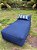 Puff Chaise Standard Trapézio Azul Marinho - Imagem 5