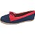 Mocassim Azul Marinho e Vermelho MegaChic - Imagem 1